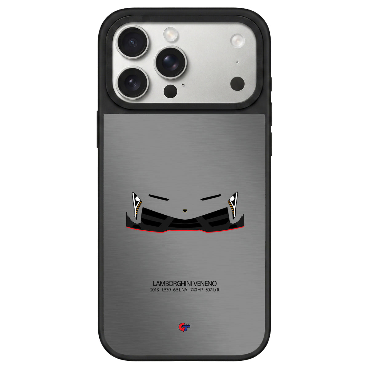 Lamborghini Veneno iPhone Case-Gray-GTmotive Cases