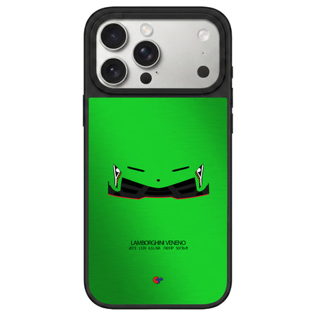 Lamborghini Veneno iPhone Case-Green-GTmotive Cases
