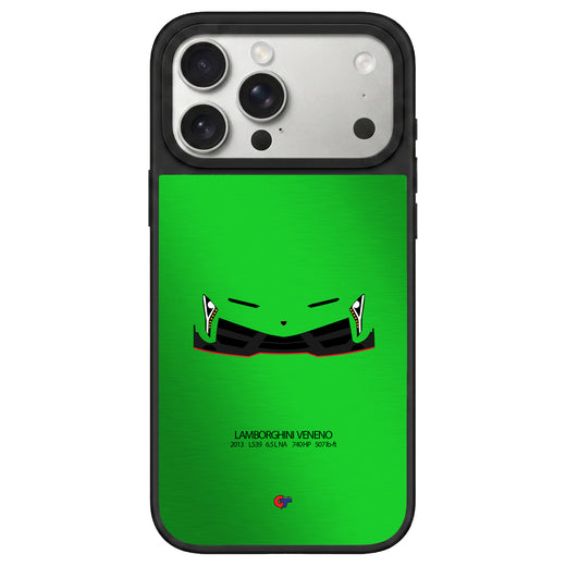 Lamborghini Veneno iPhone Case-Green-GTmotive Cases