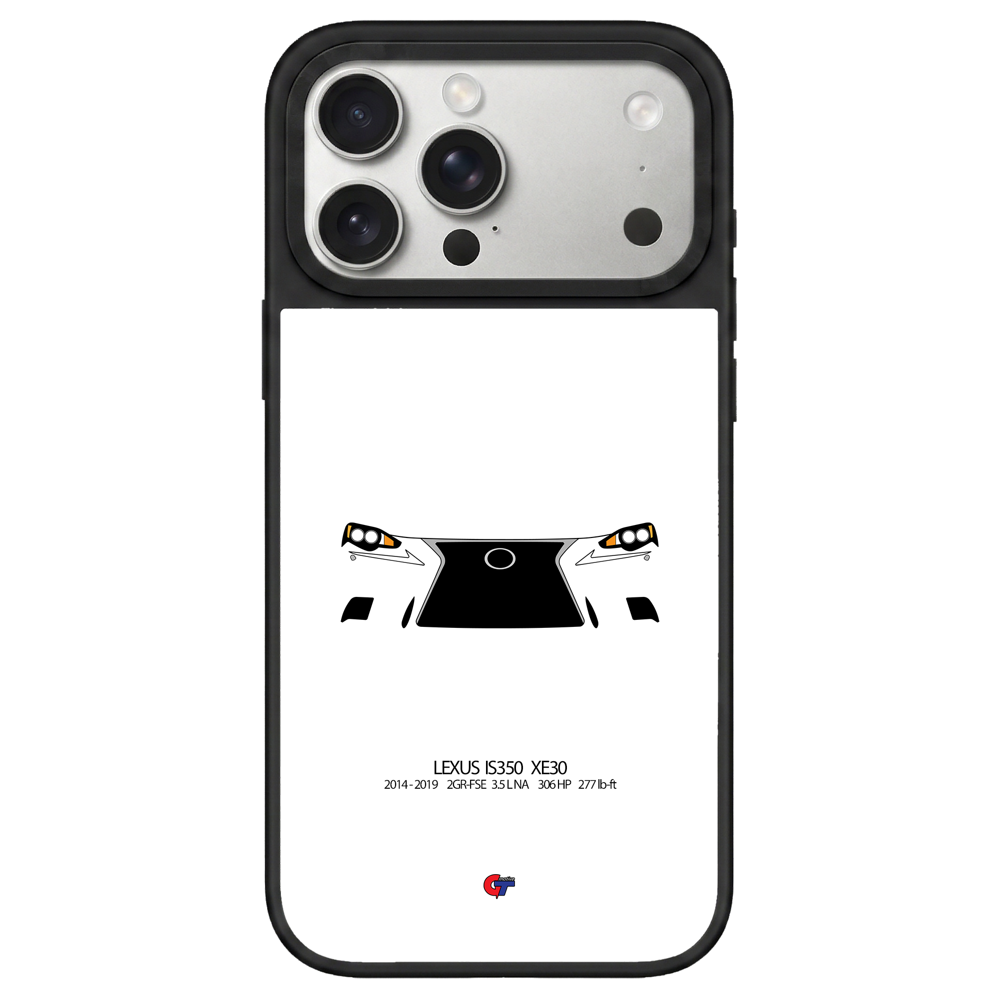 Lexus IS350 XE30 iPhone Case-White-GTmotive Cases