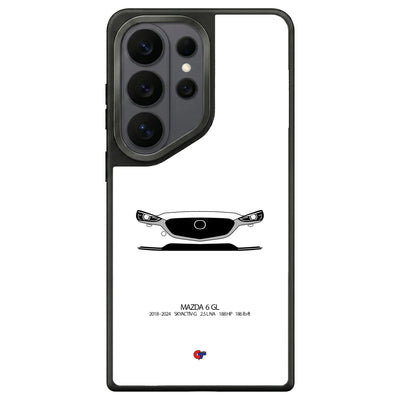 Mazda 6 GL Samsung Case-White-GTmotive Cases