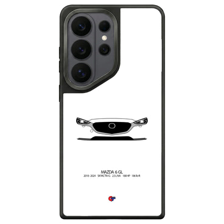 Mazda 6 GL Samsung Case-White-GTmotive Cases