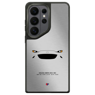 Mazda MX-5 Miata ND Samsung Case-Silver-GTmotive Cases