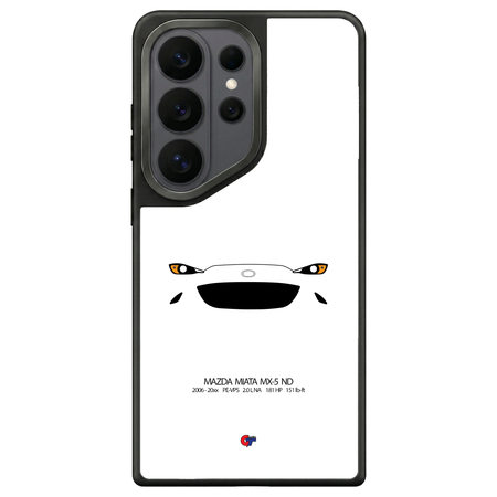 Mazda MX-5 Miata ND Samsung Case-White-GTmotive Cases