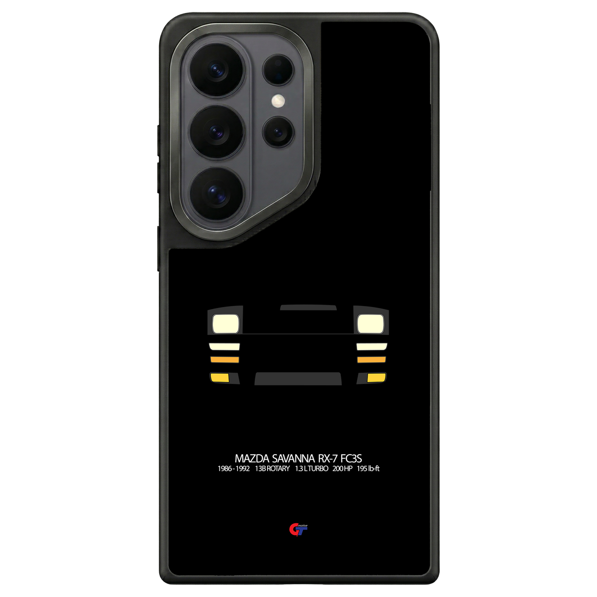 Mazda RX-7 FC3S Samsung Case-Black-GTmotive Cases