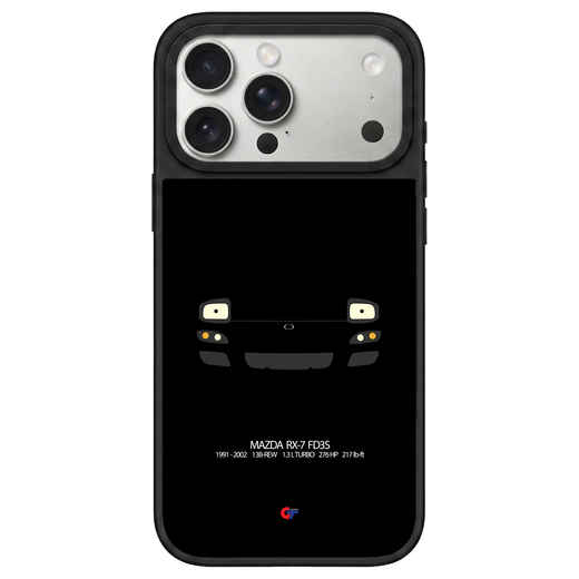 Mazda RX-7 FD3S iPhone Case-Black-GTmotive Cases