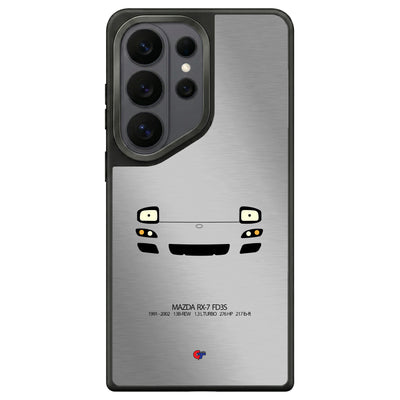Mazda RX-7 FD3S Samsung Case-Silver-GTmotive Cases