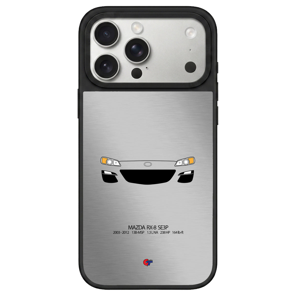 Mazda RX-8 SE3P iPhone Case-Silver-GTmotive Cases