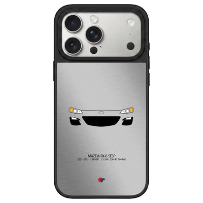 Mazda RX-8 SE3P iPhone Case-Silver-GTmotive Cases