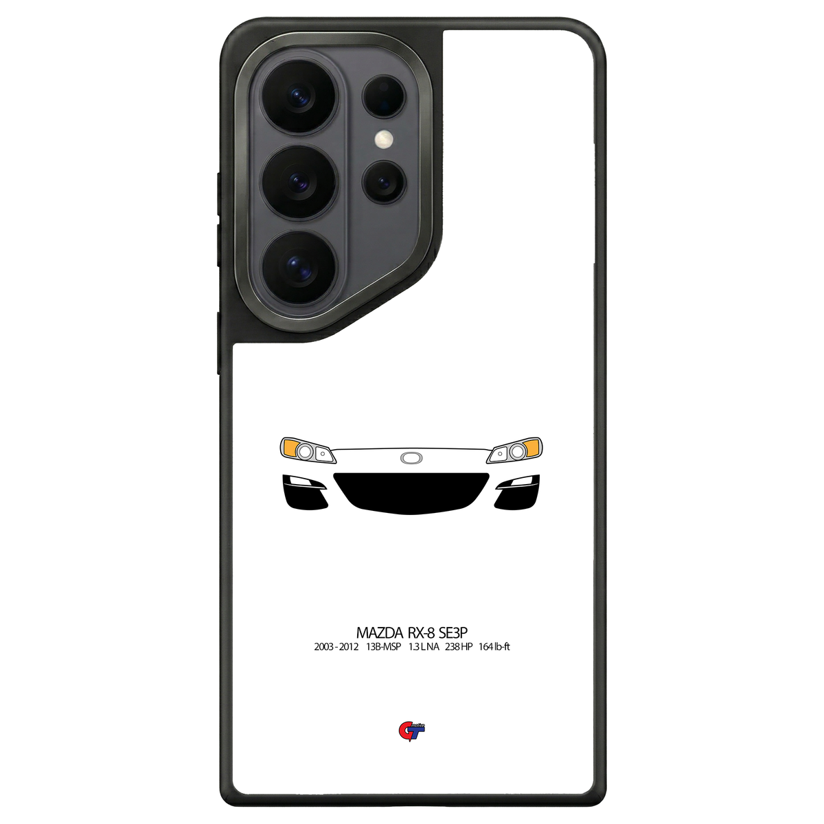 Mazda RX-8 SE3P Samsung Case-White-GTmotive Cases