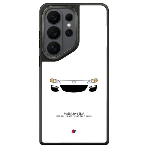 Mazda RX-8 SE3P Samsung Case-White-GTmotive Cases