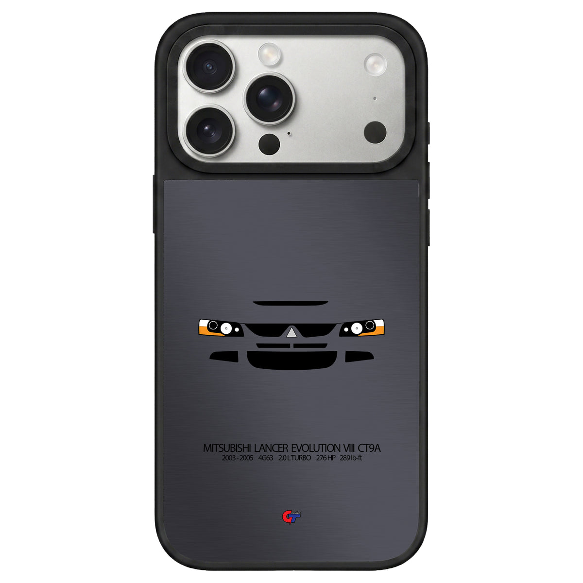 Mitsubishi Lancer Evolution VIII iPhone Case-Gray-GTmotive Cases