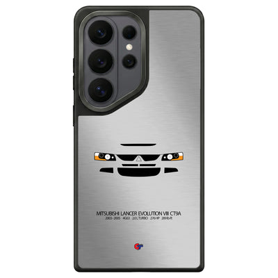 Mitsubishi Lancer Evolution VIII Samsung Case-Silver-GTmotive Cases