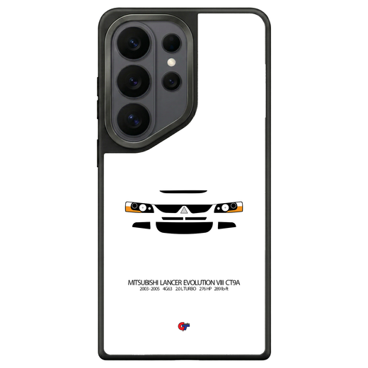 Mitsubishi Lancer Evolution VIII Samsung Case-White-GTmotive Cases