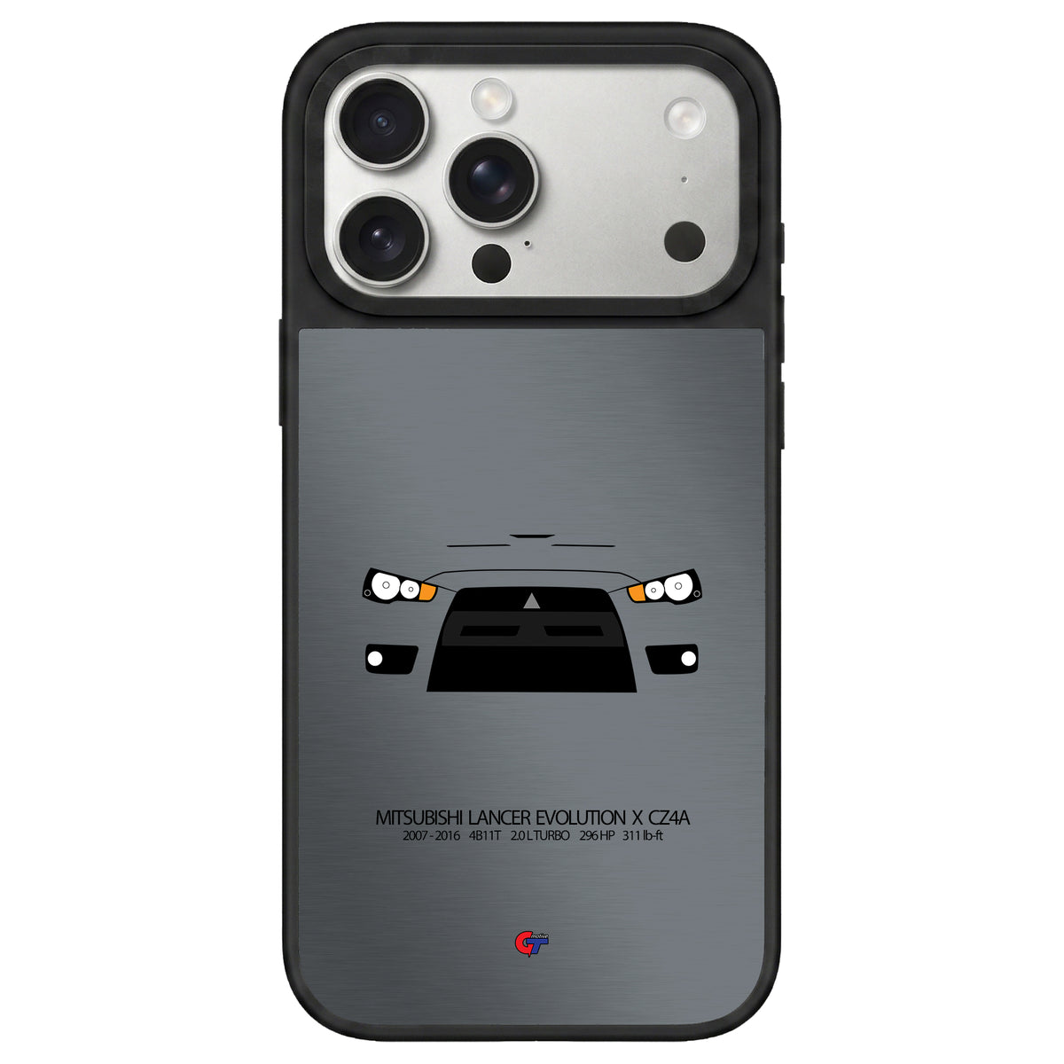 Mitsubishi Lancer Evolution X iPhone Case-Gray-GTmotive Cases