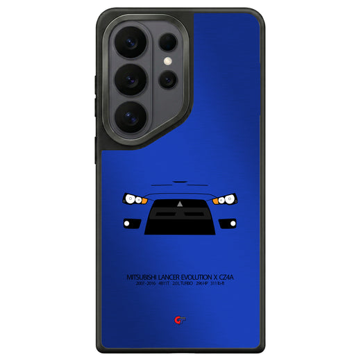 Mitsubishi Lancer Evolution X Samsung Case-Blue-GTmotive Cases