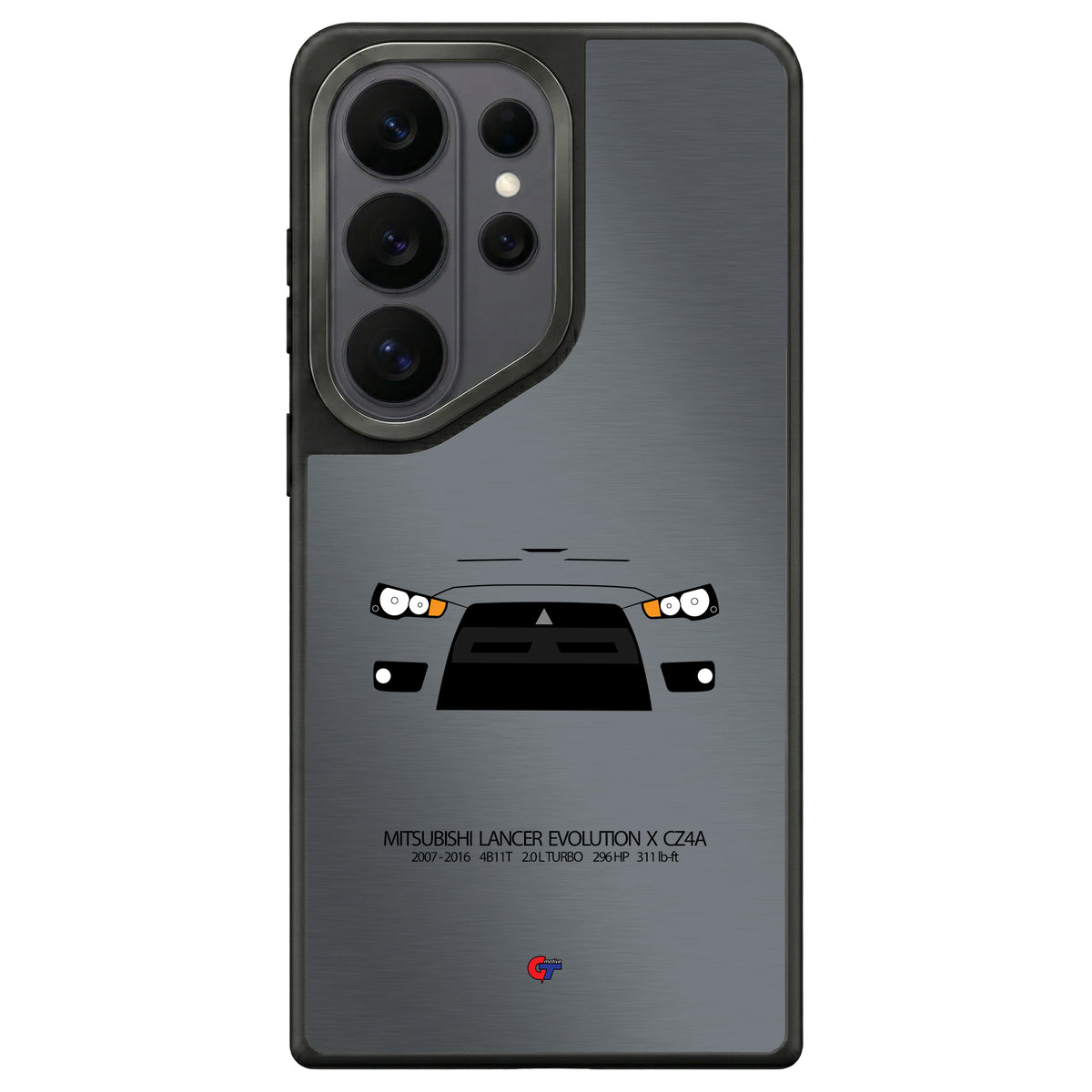 Mitsubishi Lancer Evolution X Samsung Case-Gray-GTmotive Cases