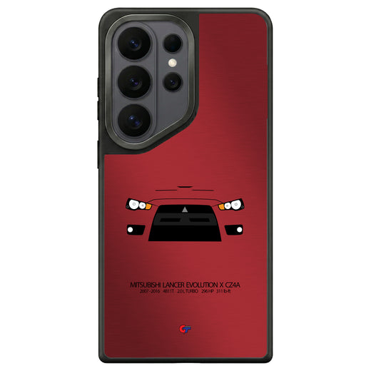 Mitsubishi Lancer Evolution X Samsung Case-Red-GTmotive Cases