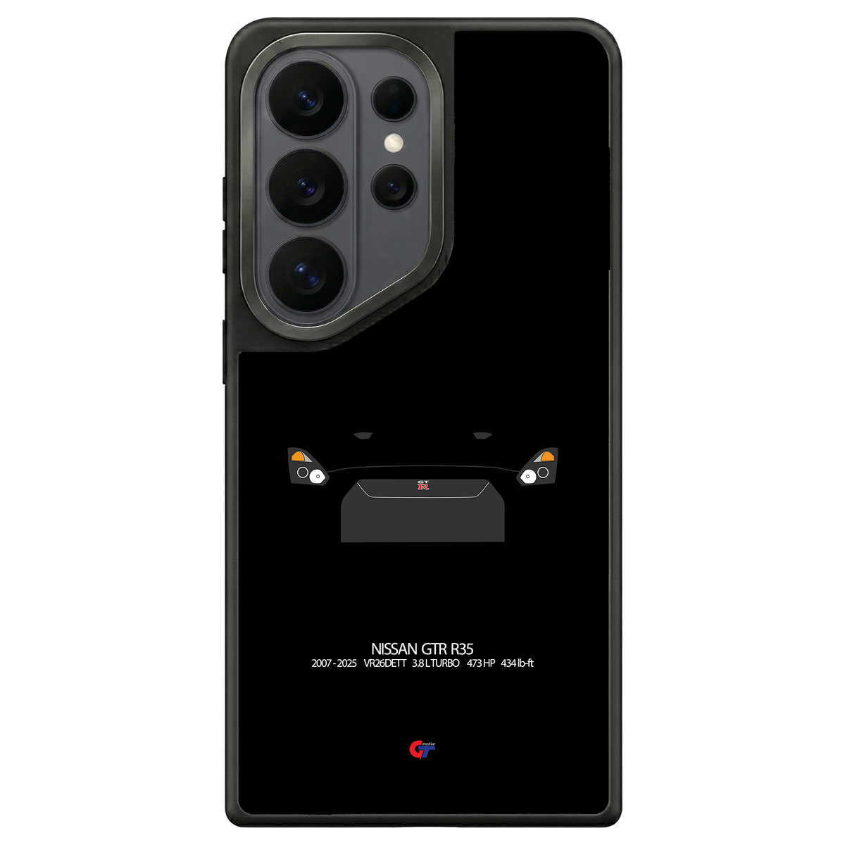 Nissan GTR R35 Samsung Case-Black-GTmotive Cases