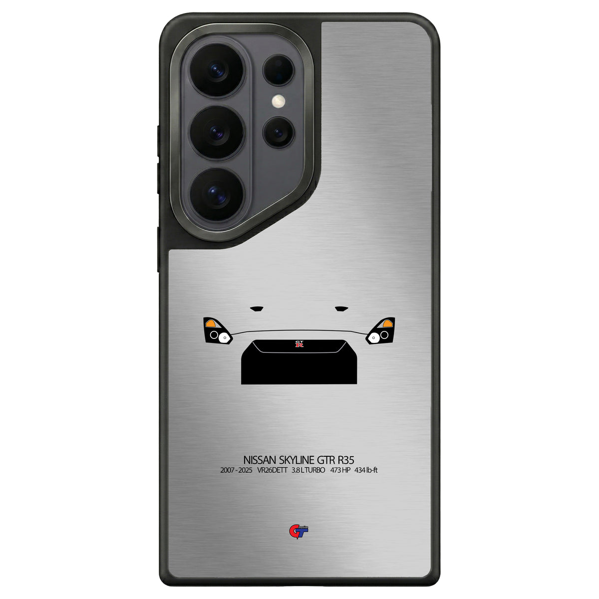 Nissan GTR R35 Samsung Case-Silver-GTmotive Cases