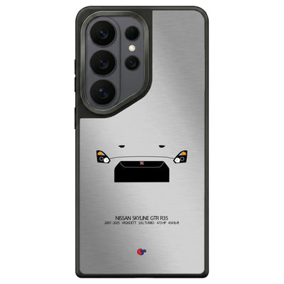 Nissan GTR R35 Samsung Case-Silver-GTmotive Cases