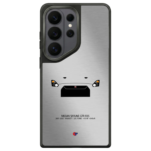 Nissan GTR R35 Samsung Case-Silver-GTmotive Cases