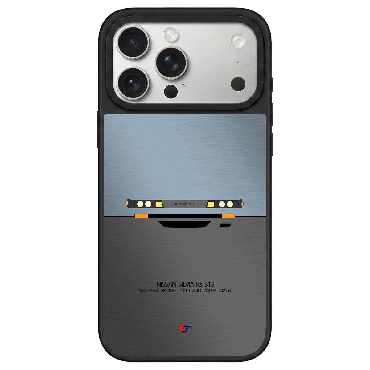 Nissan Silvia S13 iPhone Case-Blue-GTmotive Cases