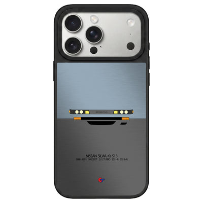 Nissan Silvia S13 iPhone Case-Blue-GTmotive Cases