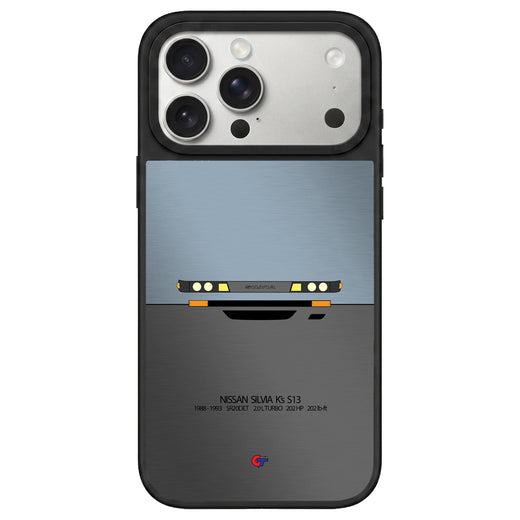 Nissan Silvia S13 iPhone Case-Blue-GTmotive Cases