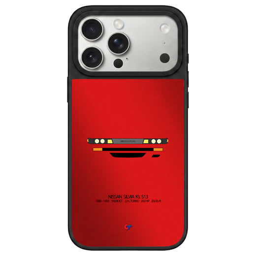 Nissan Silvia S13 iPhone Case-Red-GTmotive Cases