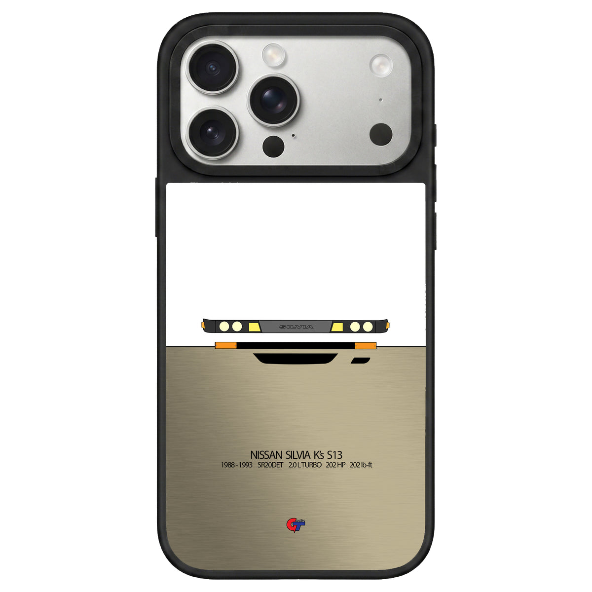 Nissan Silvia S13 iPhone Case-White-GTmotive Cases