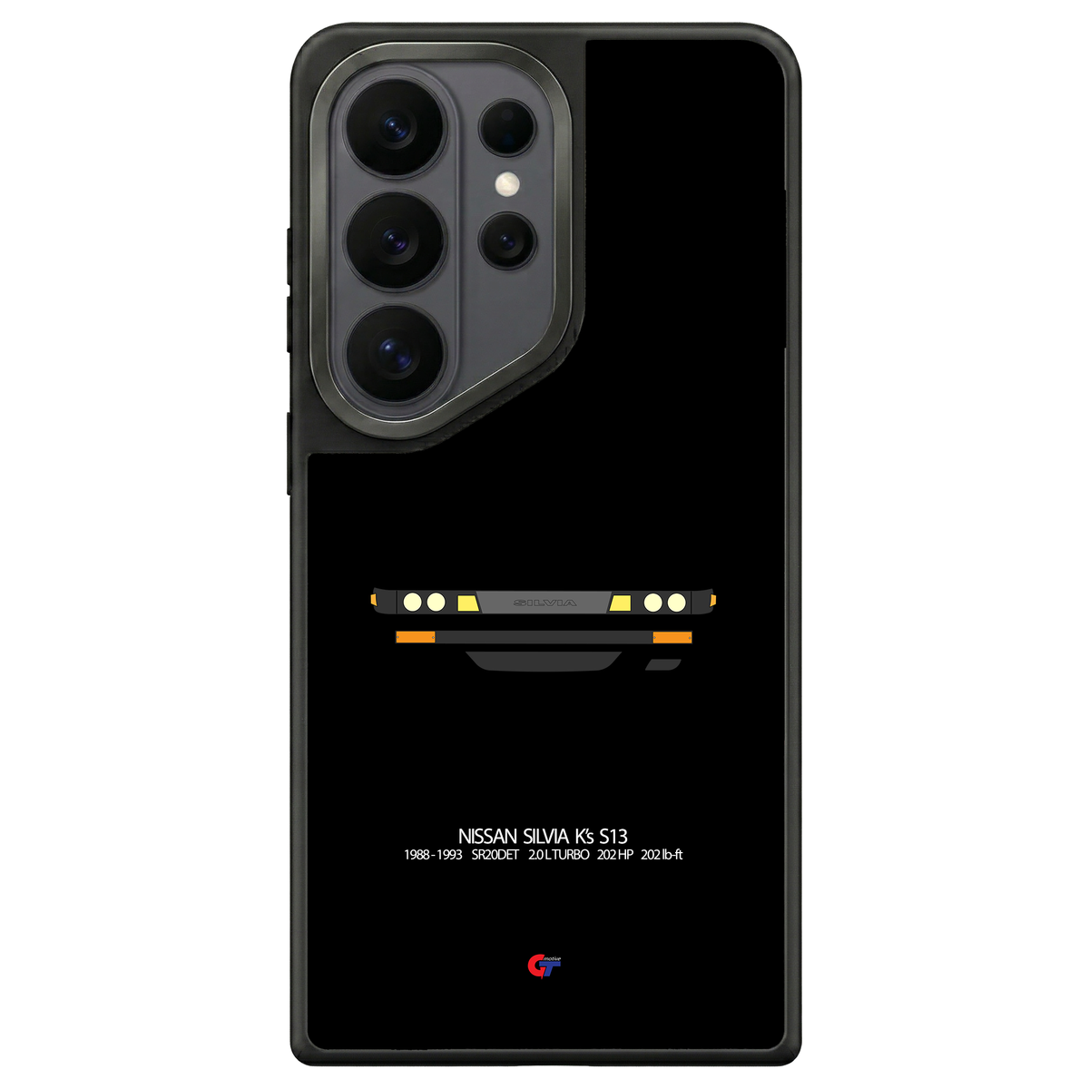 Nissan Silvia S13 Samsung Case-Black-GTmotive Cases