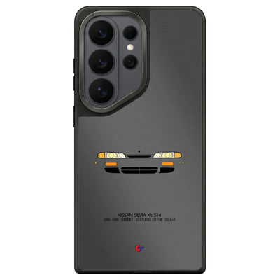 Nissan Silvia S14 Samsung Case-Gray-GTmotive Cases