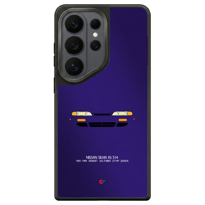 Nissan Silvia S14 Samsung Case-Navy-GTmotive Cases