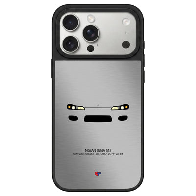 Nissan Silvia S15 iPhone Case-Silver-GTmotive Cases