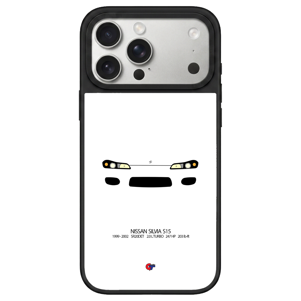 Nissan Silvia S15 iPhone Case-White-GTmotive Cases