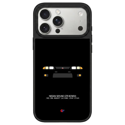 Nissan Skyline GTR BCNR33 iPhone Case-Black-GTmotive Cases