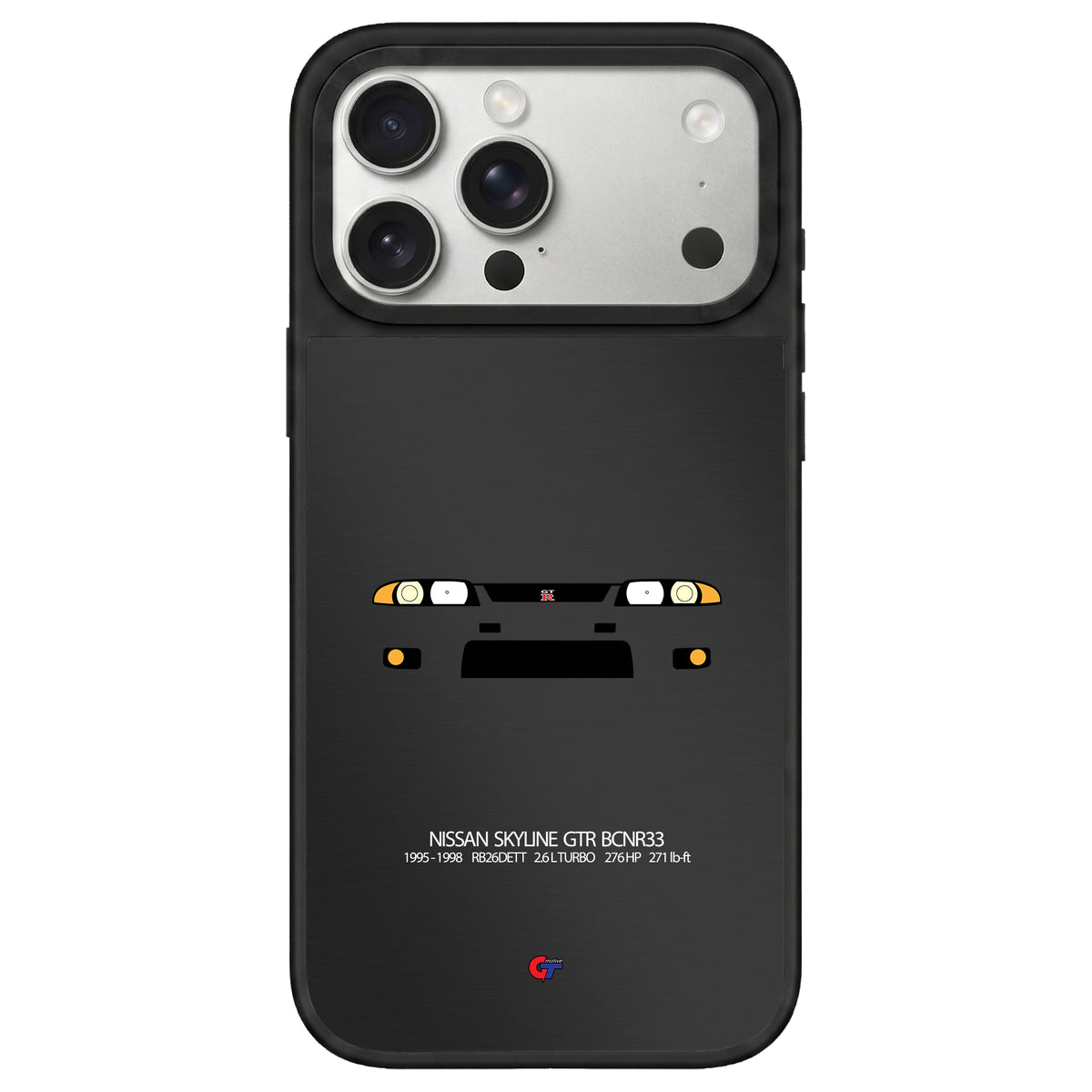 Nissan Skyline GTR BCNR33 iPhone Case-Gray-GTmotive Cases