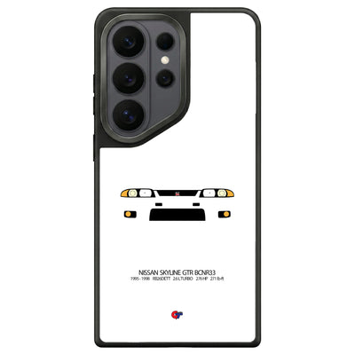 Nissan Skyline GTR BCNR33 Samsung Case-White-GTmotive Cases