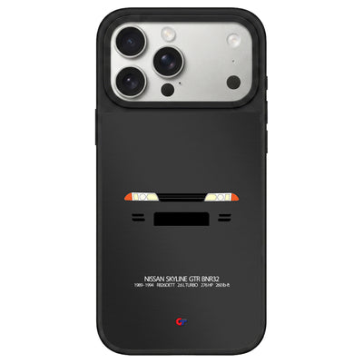 Nissan Skyline GTR BNR32 iPhone Case-Gray-GTmotive Cases