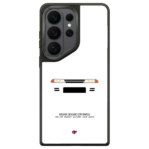 Nissan Skyline GTR BNR32 Samsung Case-White-GTmotive Cases
