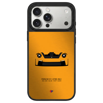 Porsche 911 GT3RS 992 iPhone Case-Orange-GTmotive Cases