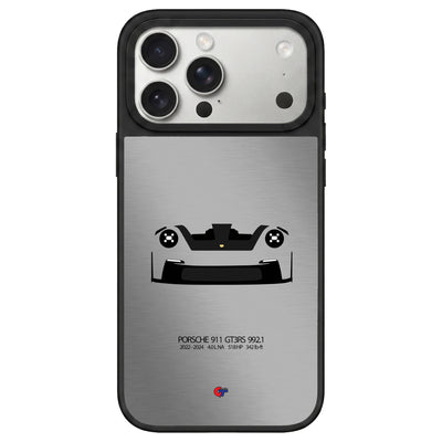 Porsche 911 GT3RS 992 iPhone Case-Silver-GTmotive Cases