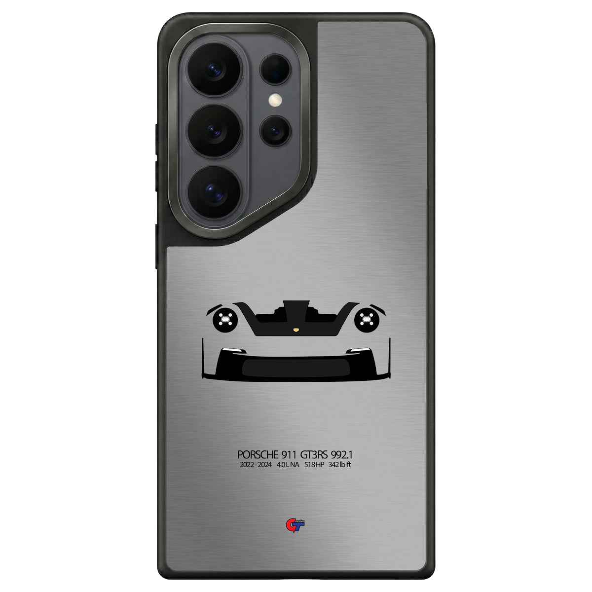 Porsche 911 GT3RS 992 Samsung Case-Silver-GTmotive Cases