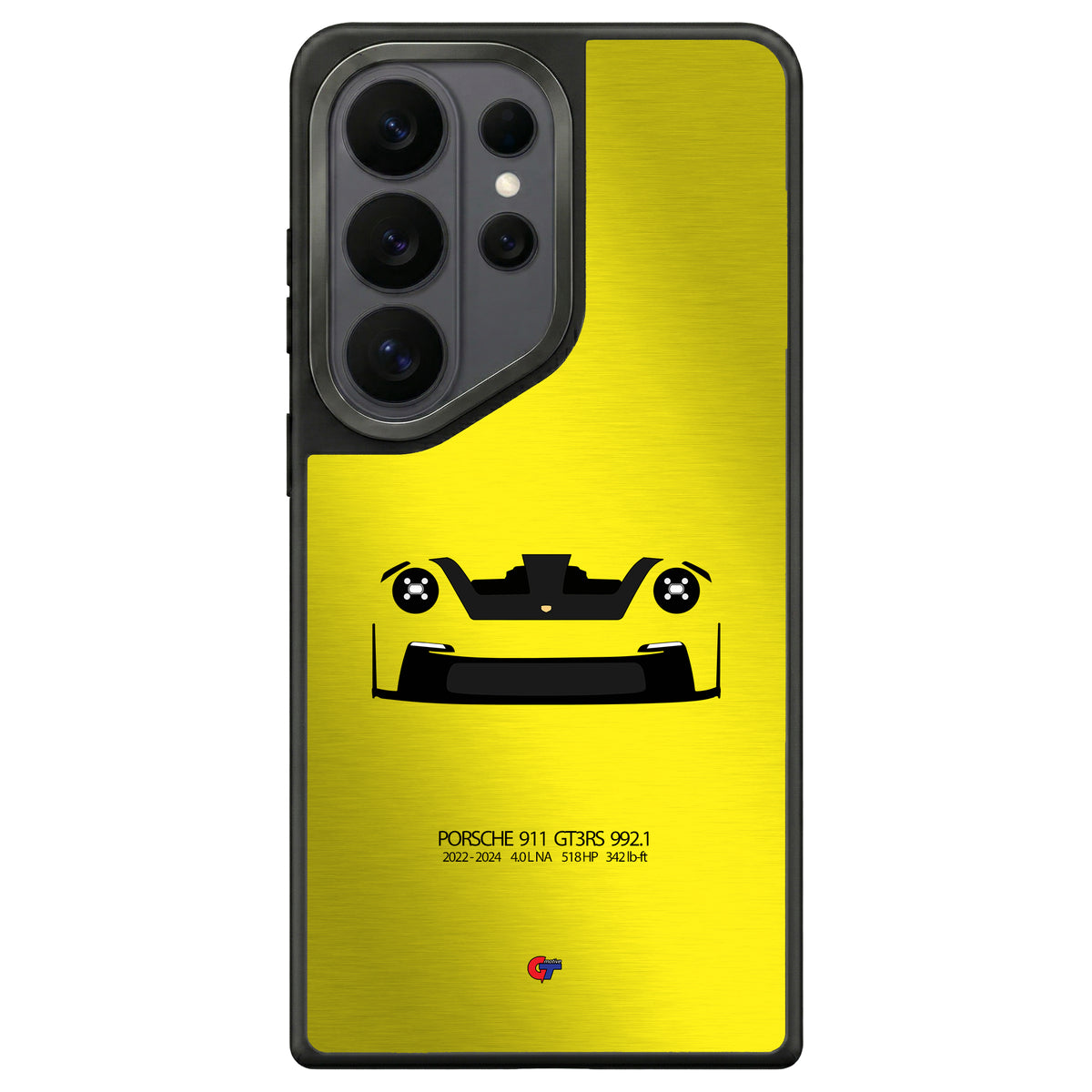 Porsche 911 GT3RS 992 Samsung Case-Yellow-GTmotive Cases