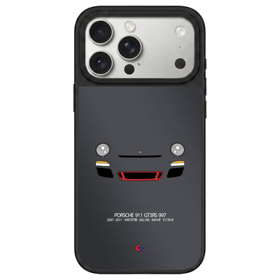 Porsche 911 GT3RS 997 iPhone Case-Gray-GTmotive Cases