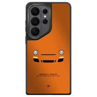 Porsche 911 GT3RS 997 Samsung Case-Orange-GTmotive Cases