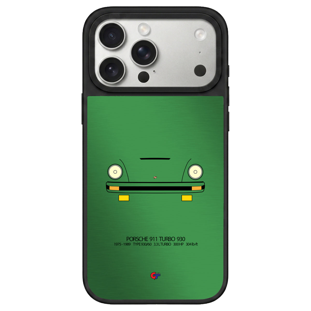 Porsche 911 Turbo 930 iPhone Case-Green-GTmotive Cases