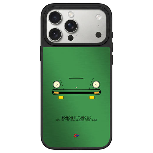 Porsche 911 Turbo 930 iPhone Case-Green-GTmotive Cases