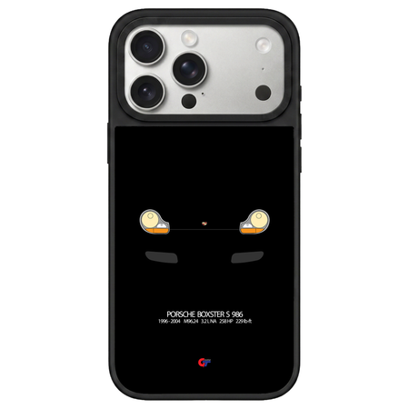 Porsche Boxster 986 iPhone Case-Black-GTmotive Cases